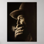 Daniel plainview houtskool poster (Voorkant)