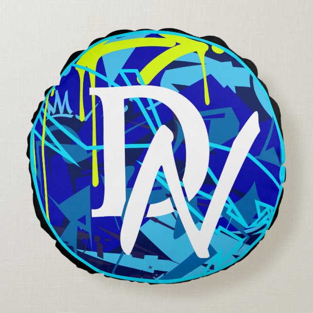 Daniel Round Rond Kussen (Voorkant)