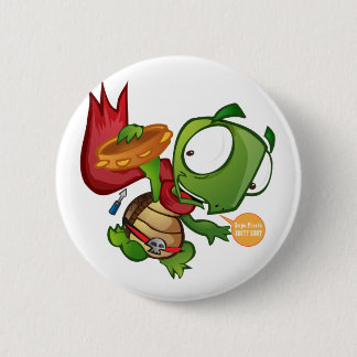 Daniel The Turtle Ronde Button 5,7 Cm