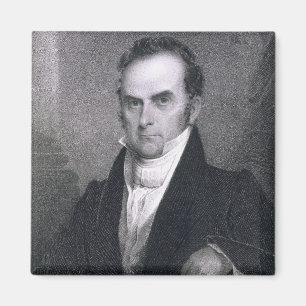 Daniel Webster (1782-1852) (graving) Magneet