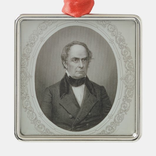 Daniel Webster Metalen Ornament (Voorkant)
