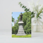 Daniel Webster Statue Central Park NY Carte postal (Debout devant)