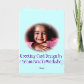 Daniela Fundraiser Bedankkaart (Achterkant)