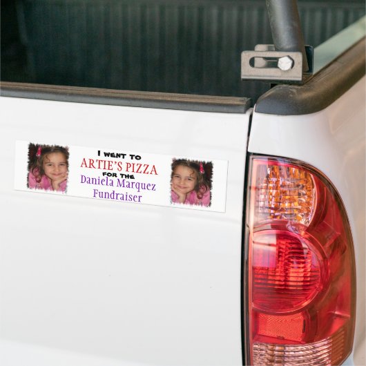 Daniela Fundraiser Bumpersticker (Op Truck)