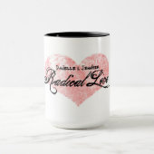Danielle en Jennifer Radical Love Coffee Mok 2 (Midden)
