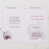 Danielle's Wedding Programme (Voorkant / Achterkant)