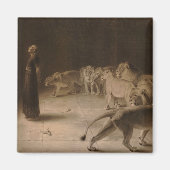 Daniel's Answer to the King by Briton Riviere Magneet (Voorkant)