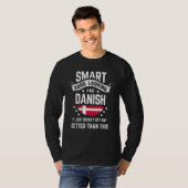 Danish Flag Native Pride Denmark Danish Roots T-shirt (Voorkant volledig)