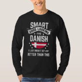 Danish Flag Native Pride Denmark Danish Roots T-shirt (Voorkant)