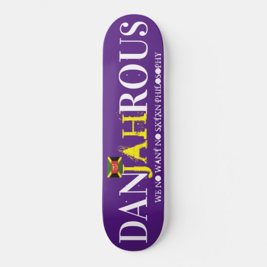 DANJAH ROUS Skateboard (Voorkant)