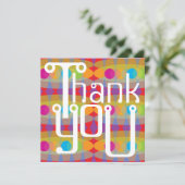 Dank aan de Kaart van de jaren 80 (Staand voorkant)