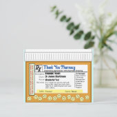 Dank Apotheek Briefkaart (Staand voorkant)