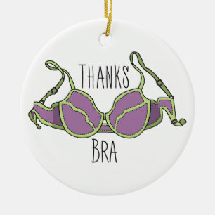 Dank beha keramisch ornament