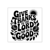 Dank - Christelijk Rubberstempel (Afrduk)