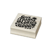 Dank - Christelijk Rubberstempel (Stempel)