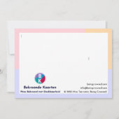 Dank de Fysiotherapeut Bedankkaart (Achterkant)