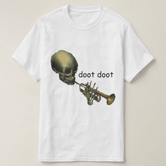 Dank de heer Skeltal fuccbois T-shirt (Design voorkant)