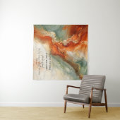 DANK DE HERE |Kerstgeschenk van dankbaarheid Wandkleed (In Situ (horizontaal))