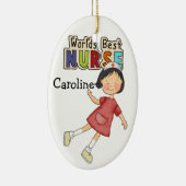 Dank een verpleegster - SRF Keramisch Ornament (Rechts)