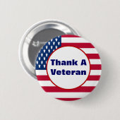 Dank een Veteran Button (Voorkant /achterkant)