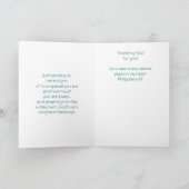 Dank God voor je Bedankkaart (Binnen)