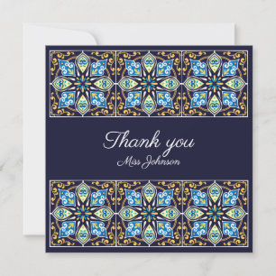 Dank je aanpasbare blauwe Azulejos