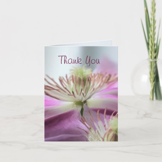 Dank je bedankkaart (Voorkant)