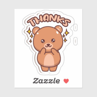 Dank je, Beer Sticker