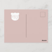 Dank je beertje heel erg briefkaart (Achterkant)