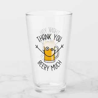Dank Je Beery Veel - Domme Gezicht Glas