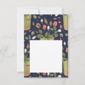 Dank je bloemen en bijen bedankkaart (Achterkant)