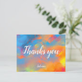 Dank je briefkaart (Staand voorkant)