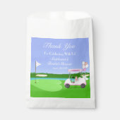 Dank je Bruids Golf Bruids Borrel Lunch Bedankzakje (Voorkant)