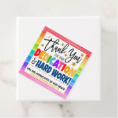 Dank je cadeauLabels Bedankjes Labels (In situ)