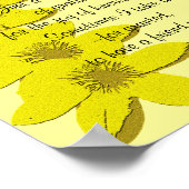 Dank je cadeautje - Poster Verse (Hoek)