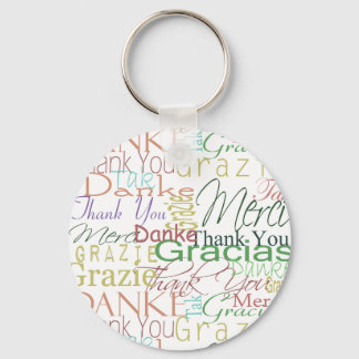 Dank je cadeautjes sleutelhanger