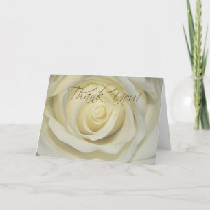 Dank je Cream Rose Kaarten