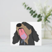 Dank je Dachshund Briefkaart (Staand voorkant)