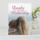 Dank je dat je bestaat, Moederdag, Moeder & Kind (Staand voorkant)