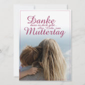 Dank je dat je bestaat, Moederdag, Moeder & Kind (Voorkant)