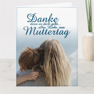 Dank je dat je bestaat, Moederdag, Moeder & Kind Kaart