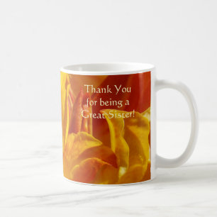 Dank je dat je een geweldige zus bent! Koffiekop Koffiemok