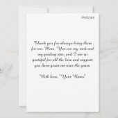 Dank je dat je er bent – Moederdag (Achterkant)