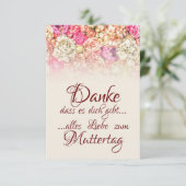 Dank je dat je er bent - Moederdag (Staand voorkant)