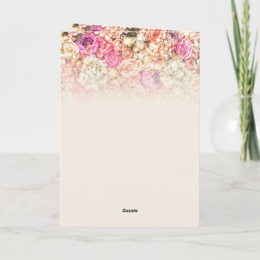 Dank je dat je er bent - Moederdag Kaart (Achterkant)