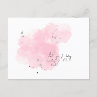 Dank je dat je iets hebt geheeld dat je niet kapot briefkaart