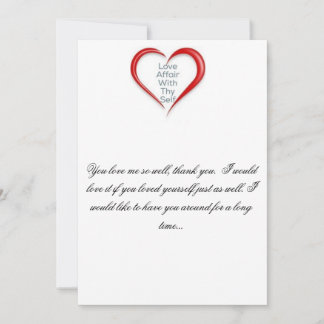 Dank je dat je me goed lief hebt, hou alsjeblieft  bedankkaart