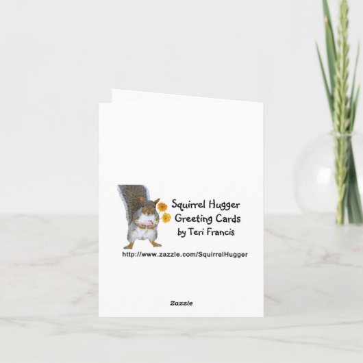 Dank je dat je mijn bruidsmeisje bent - Chocolade Bedankkaart (Achterkant)