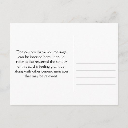 "Dank je!"; Fun, liefdevol, kleurrijk hartenpatroo Briefkaart (Achterkant)