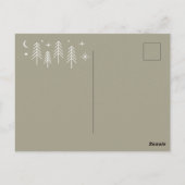 Dank je, gelukkige kampeerder briefkaart (Achterkant)